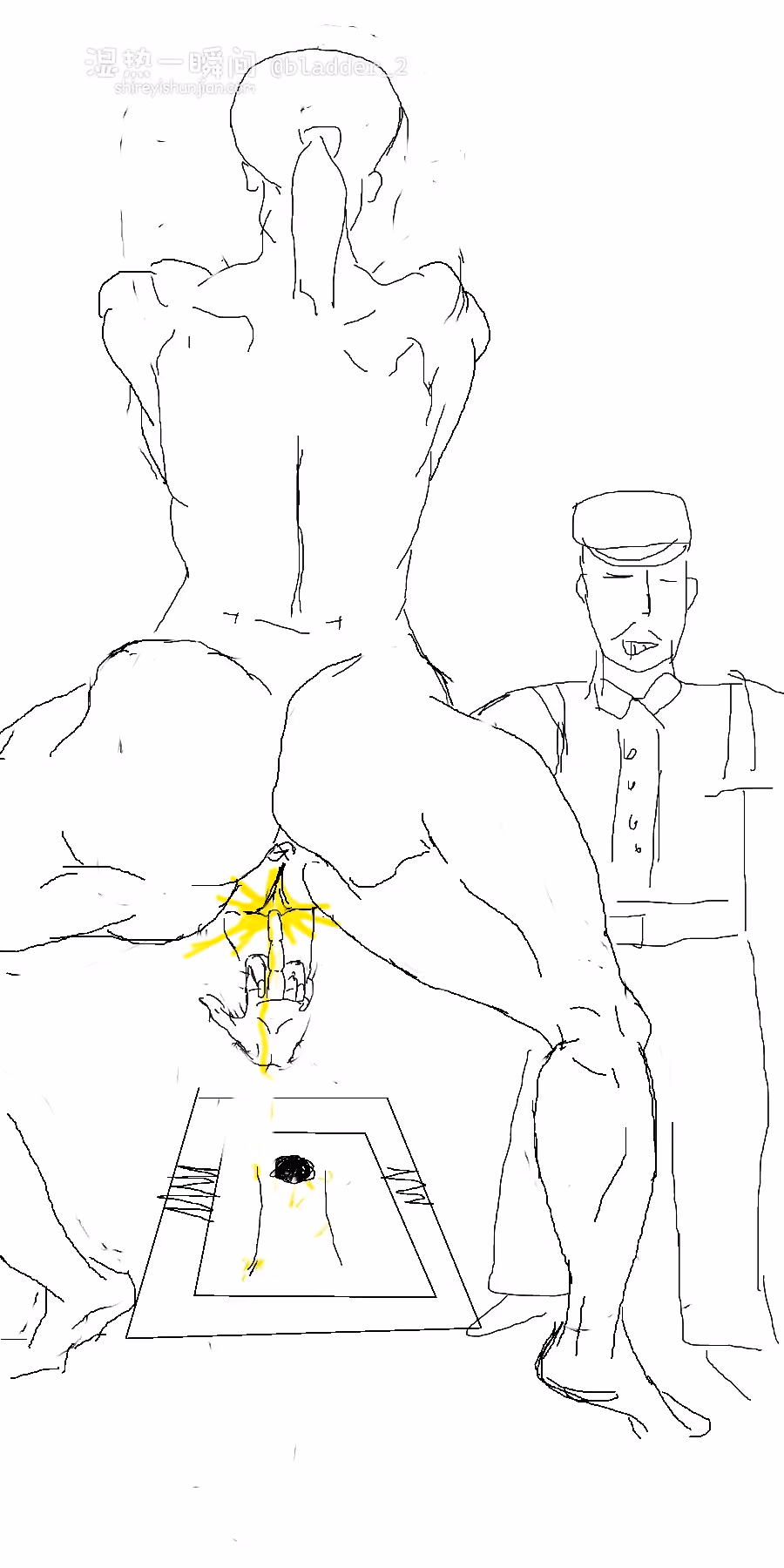 便所遭堵！