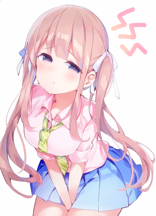 巨乳萌妹憋尿~