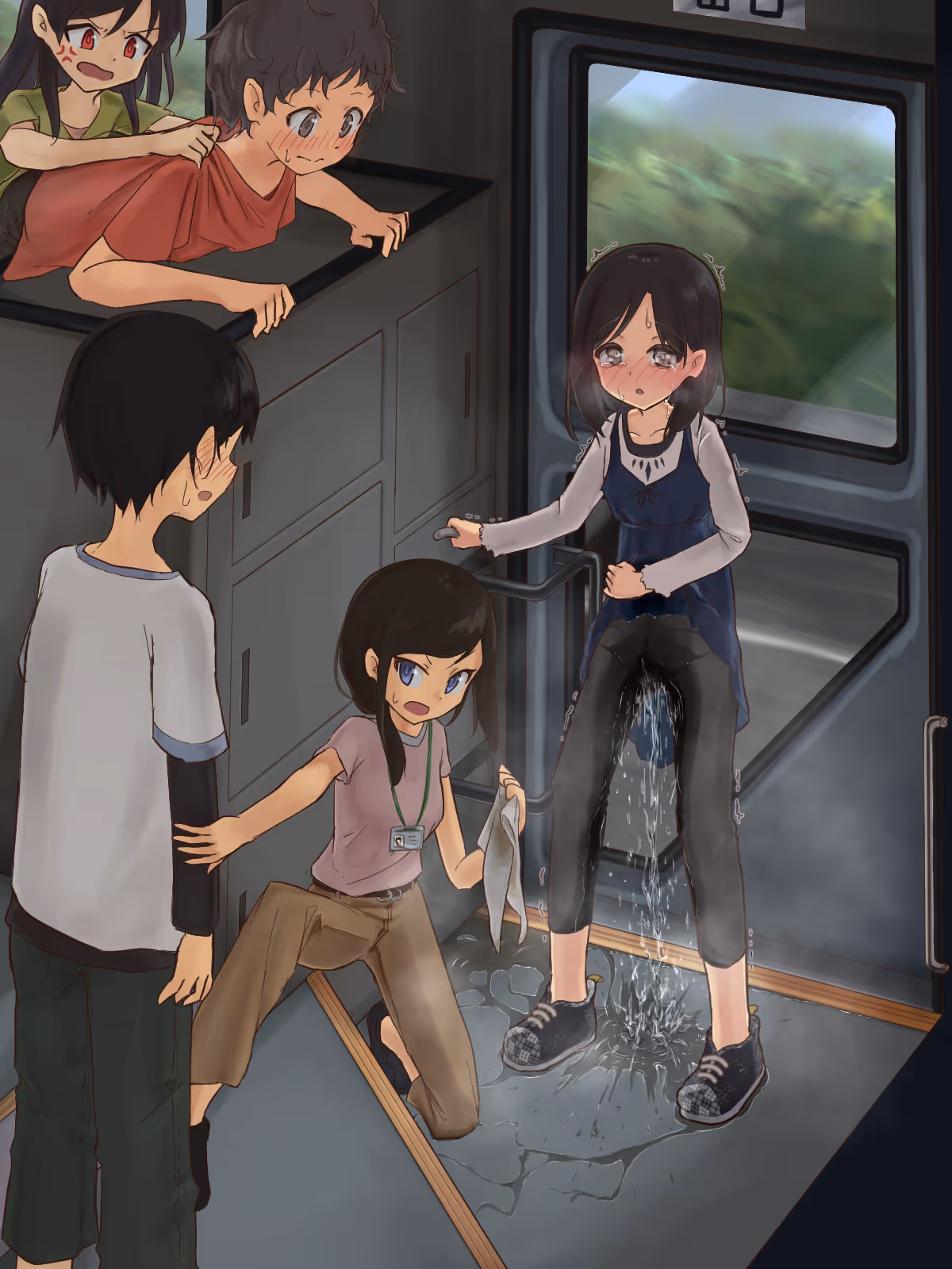【P站搬运】修学旅行途中……