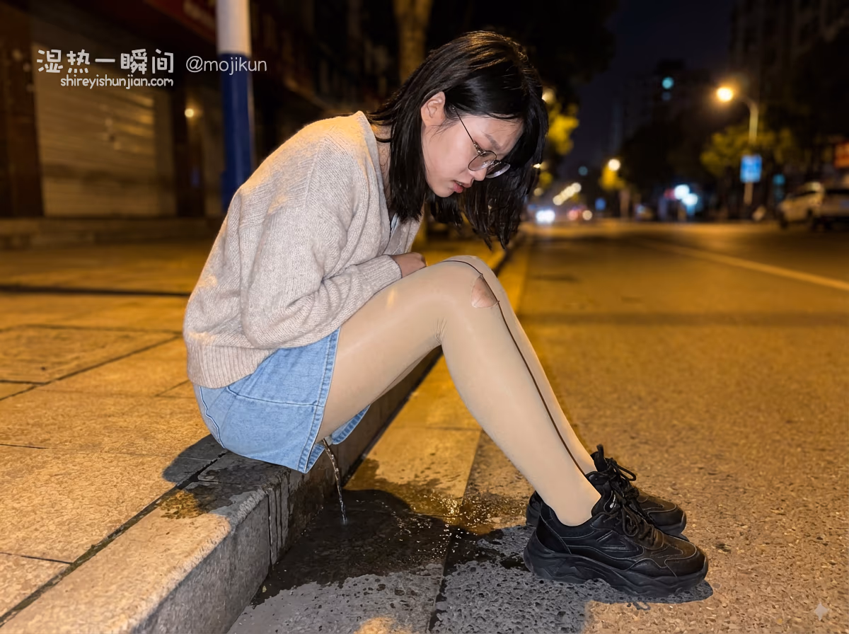 深夜找不到厕所的女生