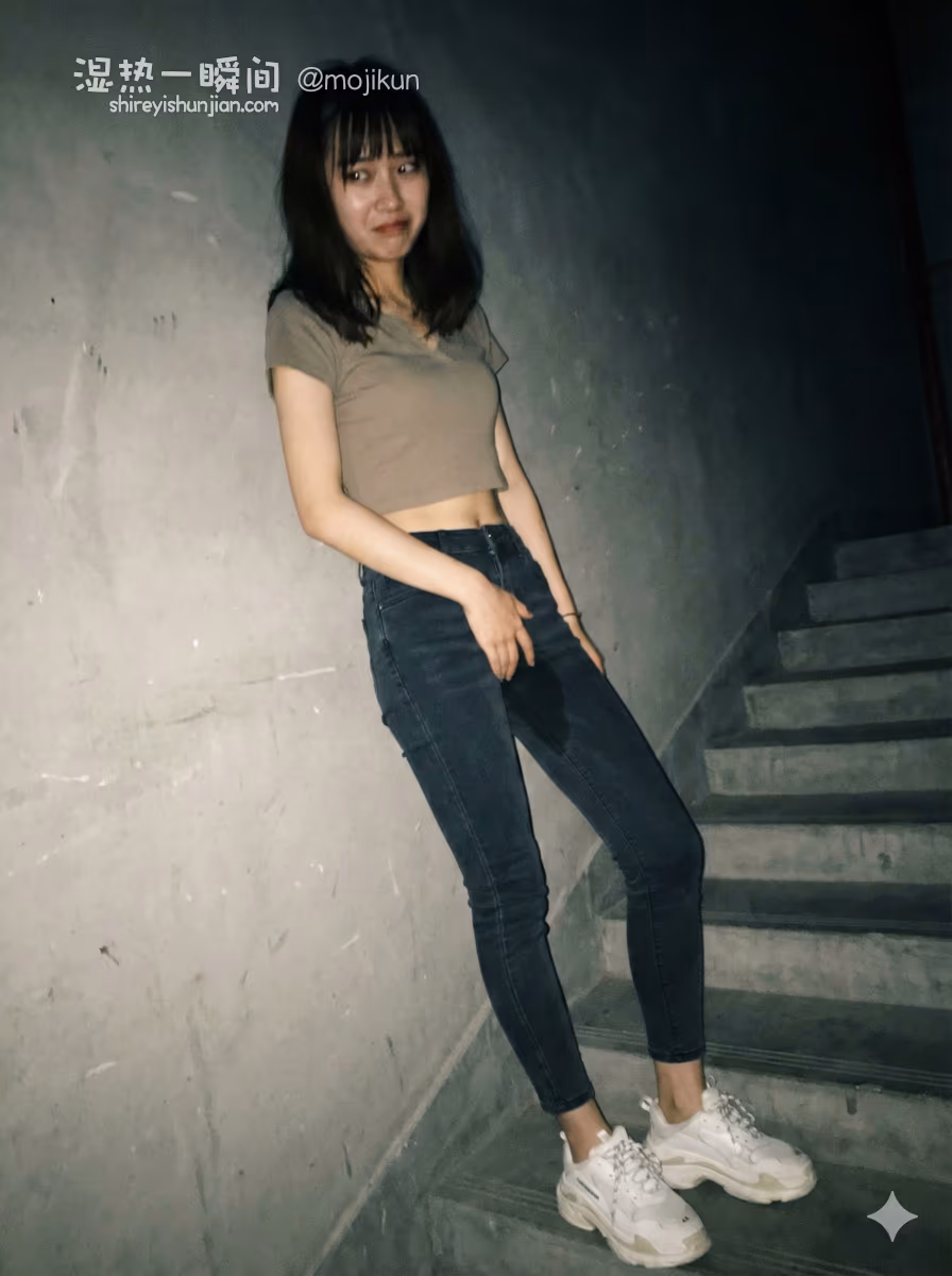 忘带钥匙的女友竟然...