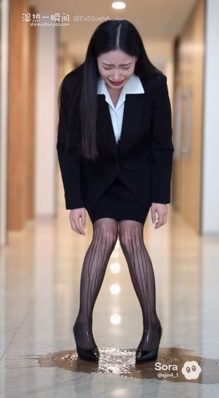 制服黑丝女白领的失禁 [Sora]