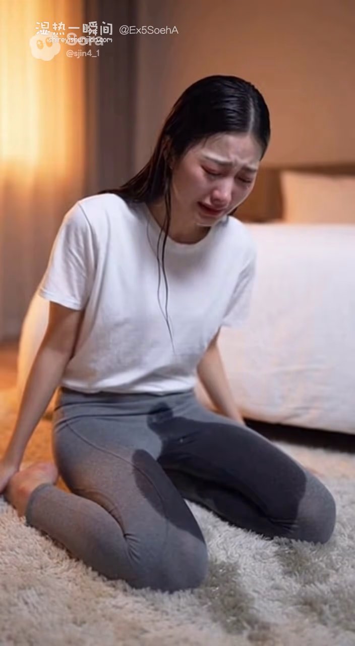 瑜伽裤女生尿在卧室地毯上 [Sora] 3视频+截图